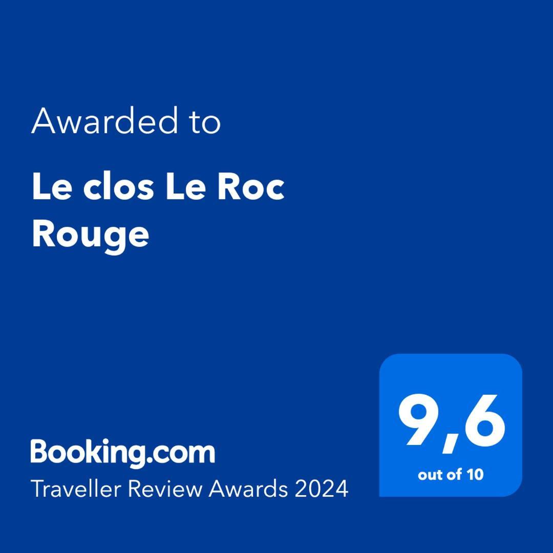 Le Clos Le Roc Rouge Castels Exterior foto